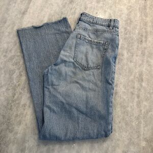 Garage Light Blue Flare & Wide Leg Jeans